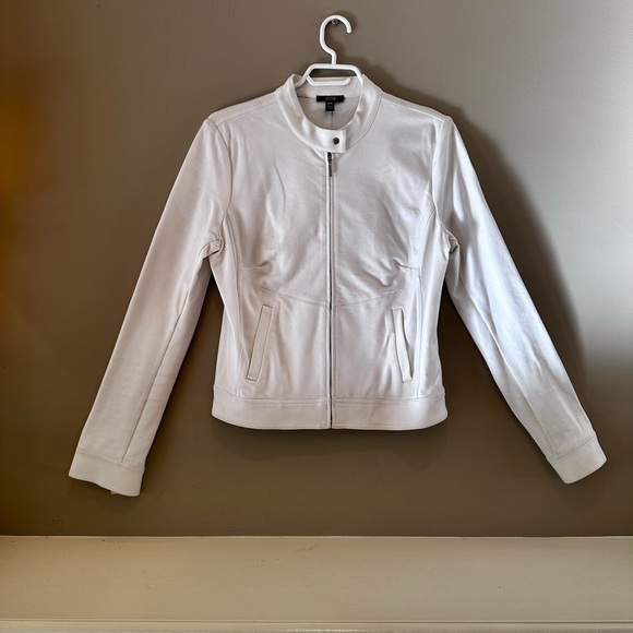 Motto style stretch white jacket - Picture 2 of 10